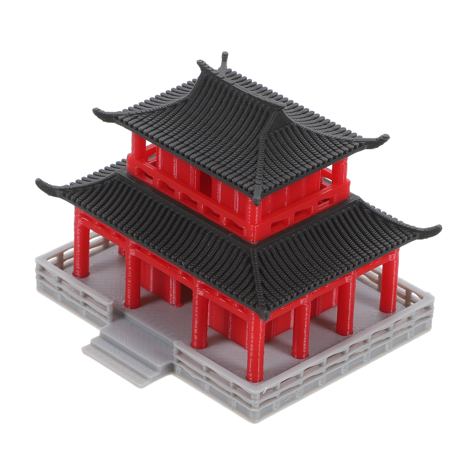 Aquarium & Marine Museum Ums - Mini pavillon pagode, architecture chinoise ancienne,