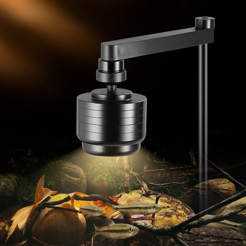 Aquarium Marine Lights - Lampe LED pour aquarium, 3 couleurs,