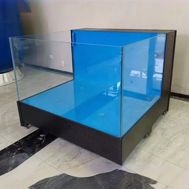 Marine Aquarium All In One - Aquarium carré en verre pour poissons