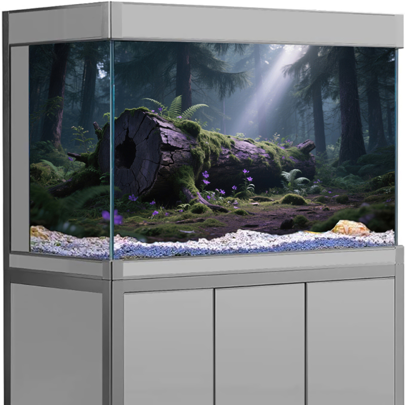 Marine Aquarium All In One - Autocollant décoratif pour aquarium, décor de