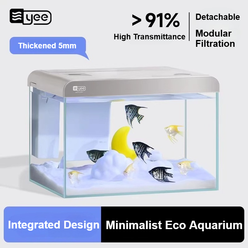 Aquarium de bureau en verre ul - Marine Aquarium All In One avis et prix