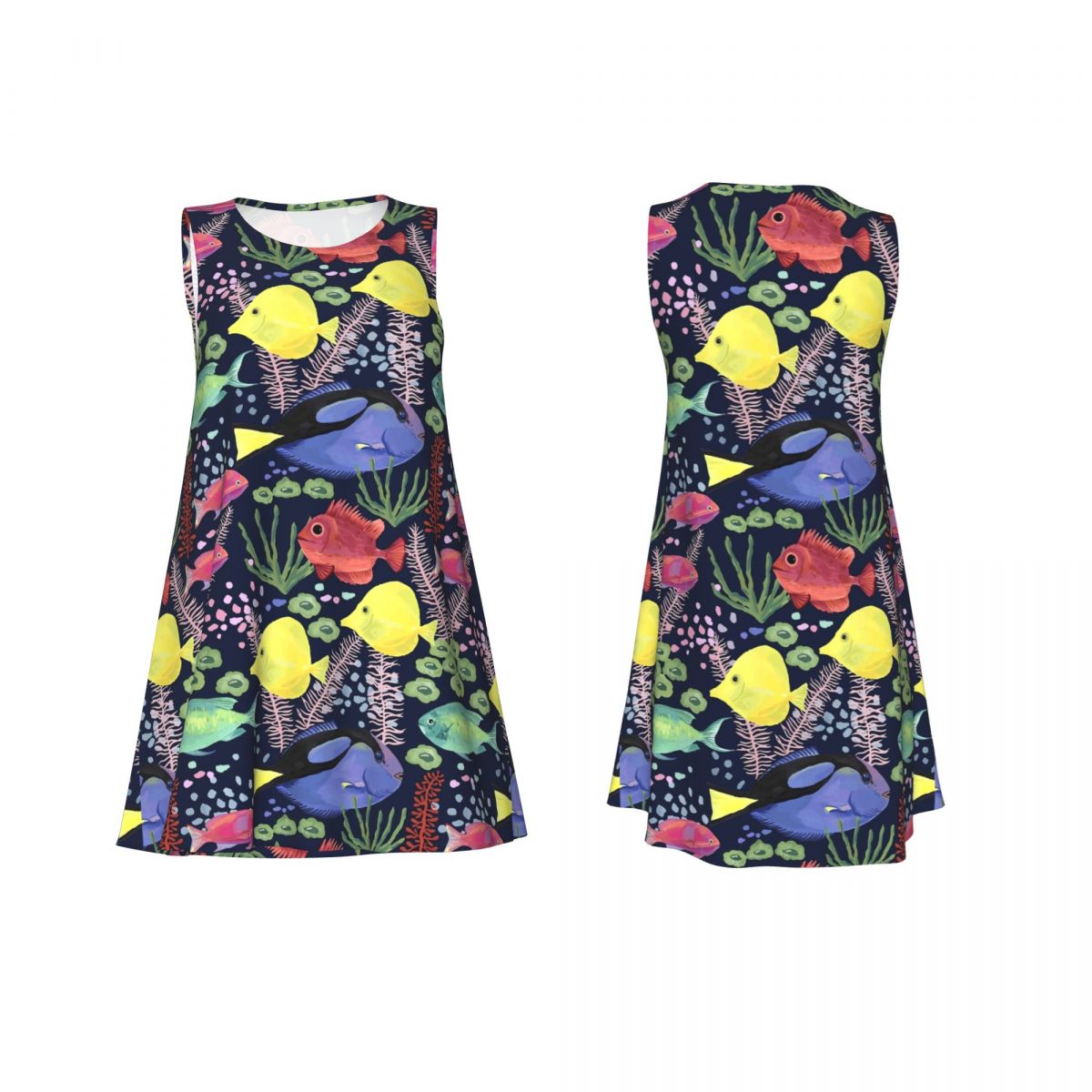 Robe élégante sans manches pou - Aquarium Marine Color avis et prix