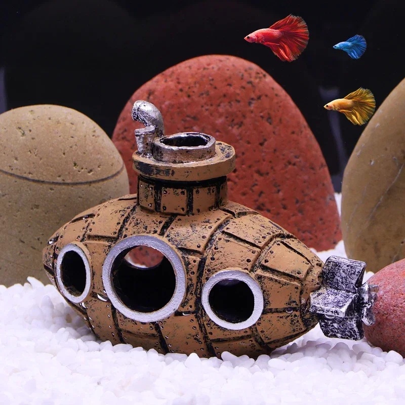 Ornements sous-marins en résin - Marine Aquarium All In One avis et prix